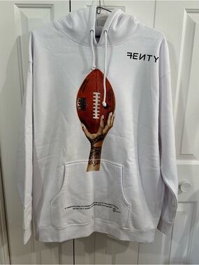 Mitchell & Ness NFL Fenty Rihanna Hoodie NWT